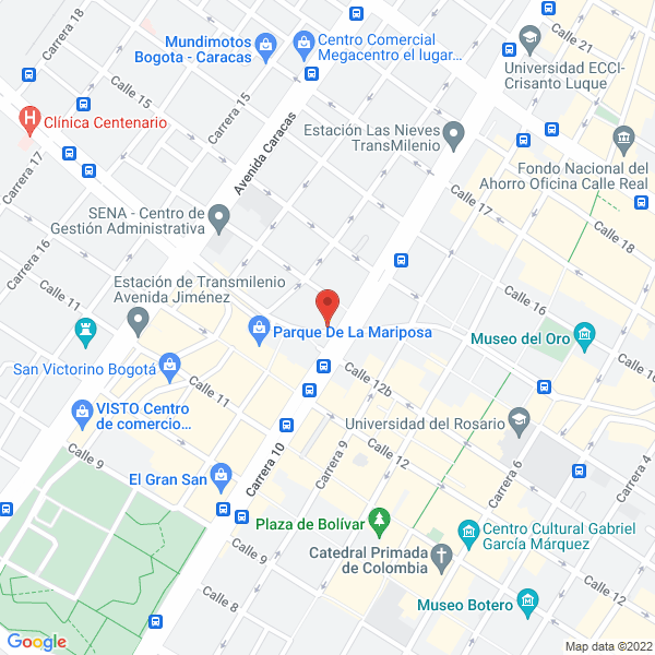 Mapa de Cooperativa Multiactiva De Creditos