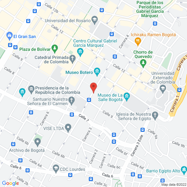 Mapa de Preisz Pasteleria