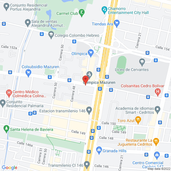 Mapa de Asociación Mutual Crecer P & A