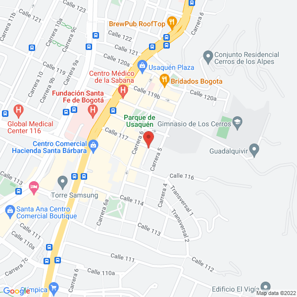 Mapa de Bar Restaurante Sepulveda