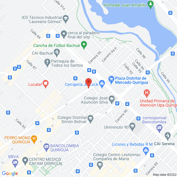 Mapa de Surtidoras De Aves Ober