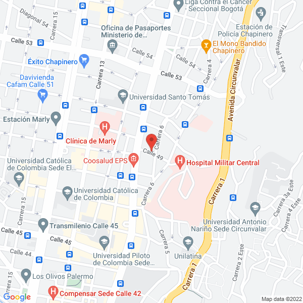 Mapa de El Rancho De Nicolás