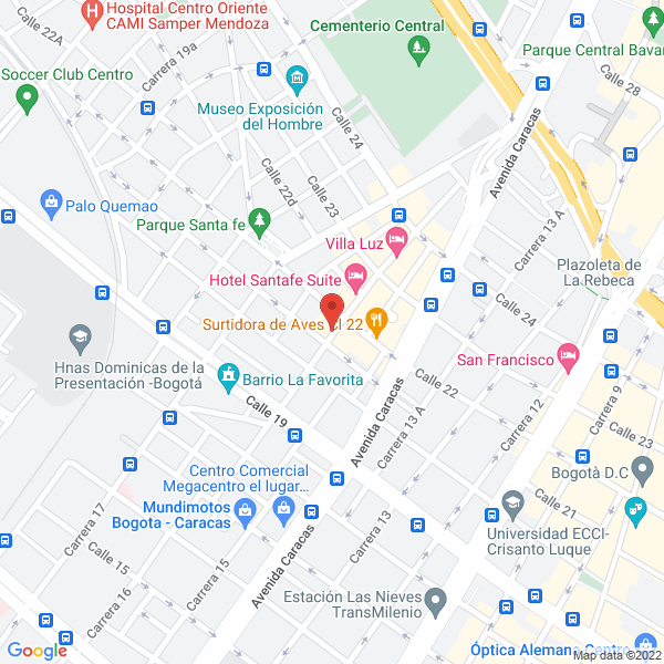 Mapa de Wilmer Bermudez Osorio