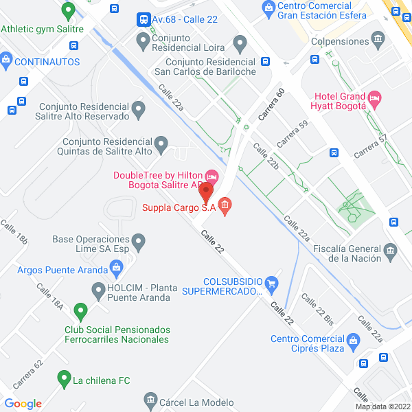 Mapa de Elektrodata Sas