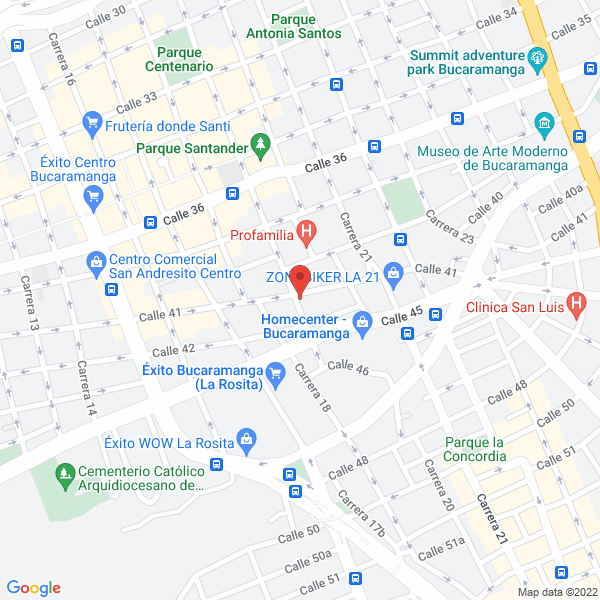 Map of Arteacryl De Colombia S.A.S