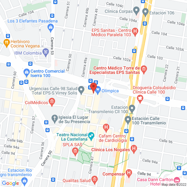 Mapa de Cerrajeria Abrir Lock