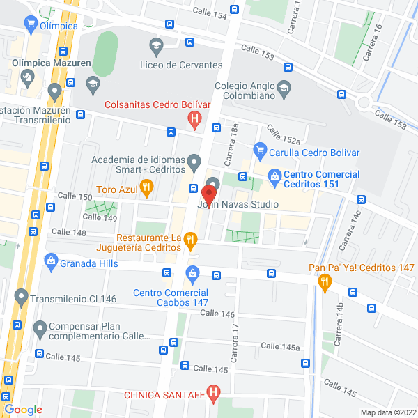 Mapa de Aguacates Los Paisas