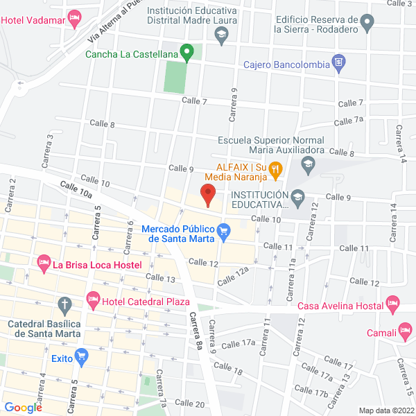 Map of Pinturas Pinta-T
