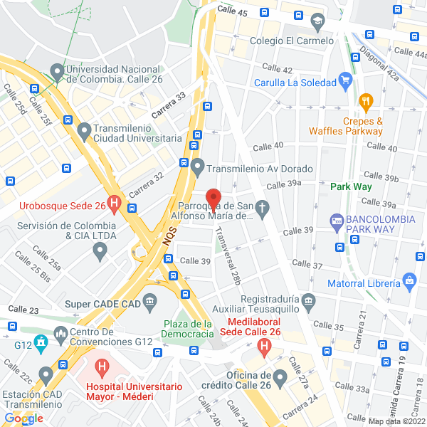Mapa de Coodepland Ltda