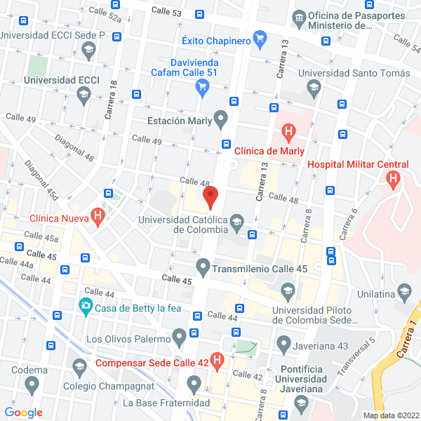 Mapa de Coomebef