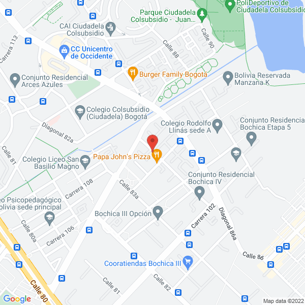 Mapa de Coop-Recor Auditores