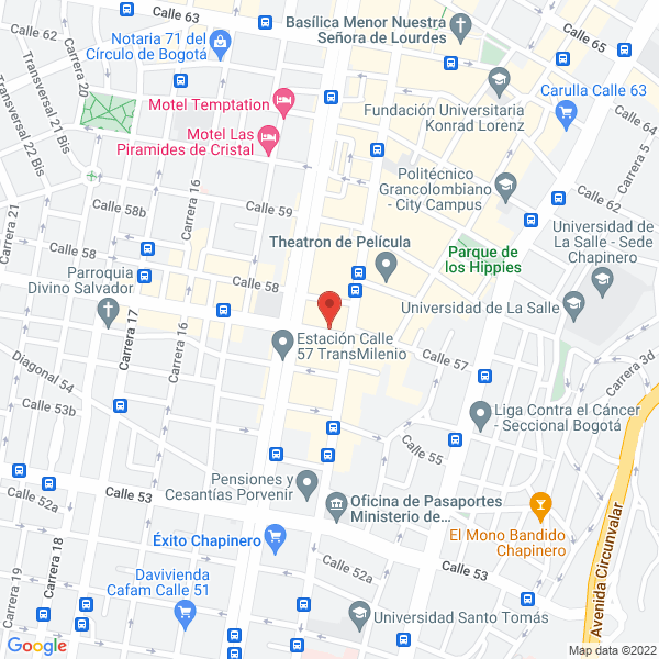 Mapa de Coopcell