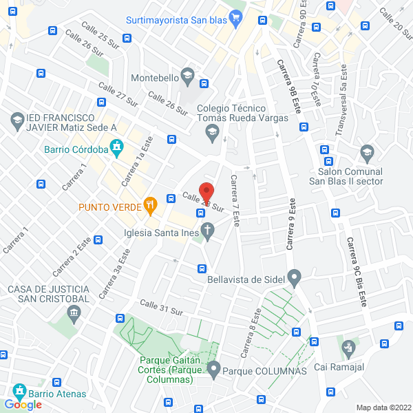 Mapa de Coopconfianza