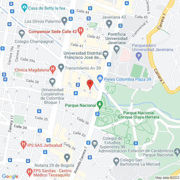 Mapa de Coopdiaconia Ltda.