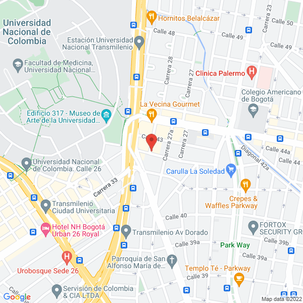 Mapa de Coopecret