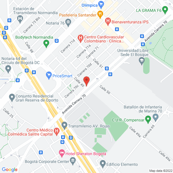 Mapa de Fenaser Ltda