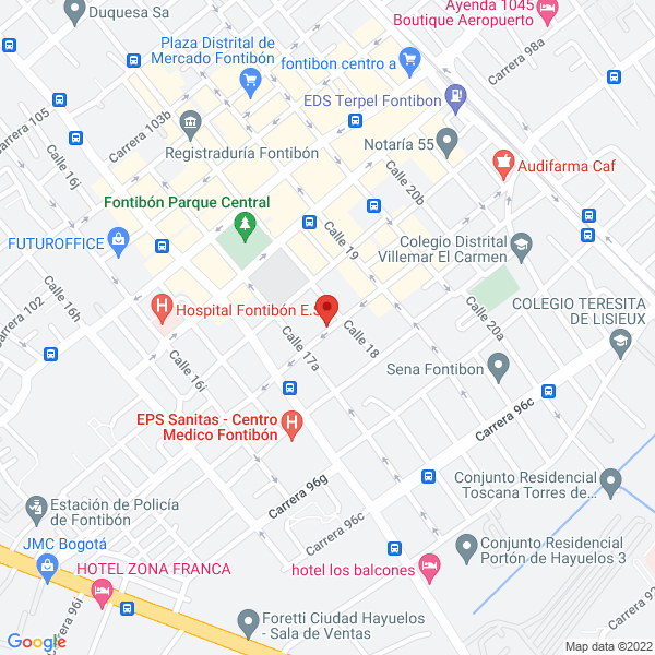 Mapa de Fepac