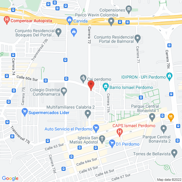 Mapa de Fepavco