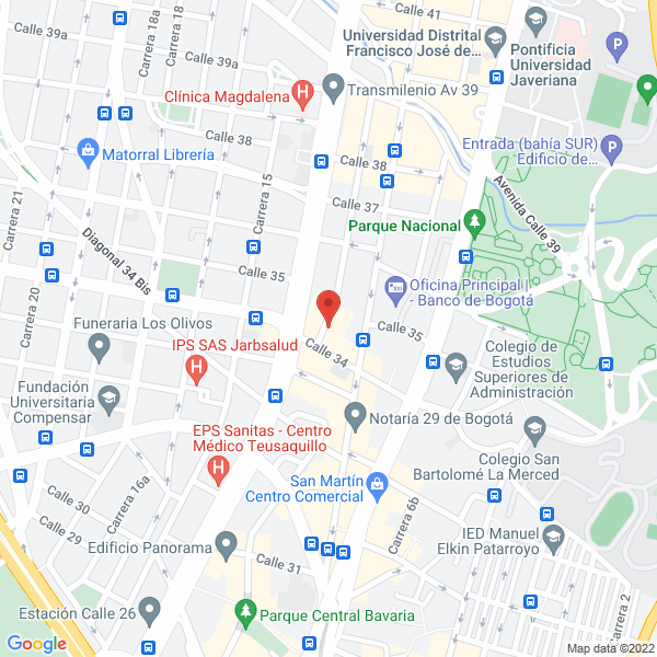 Mapa de Feviva