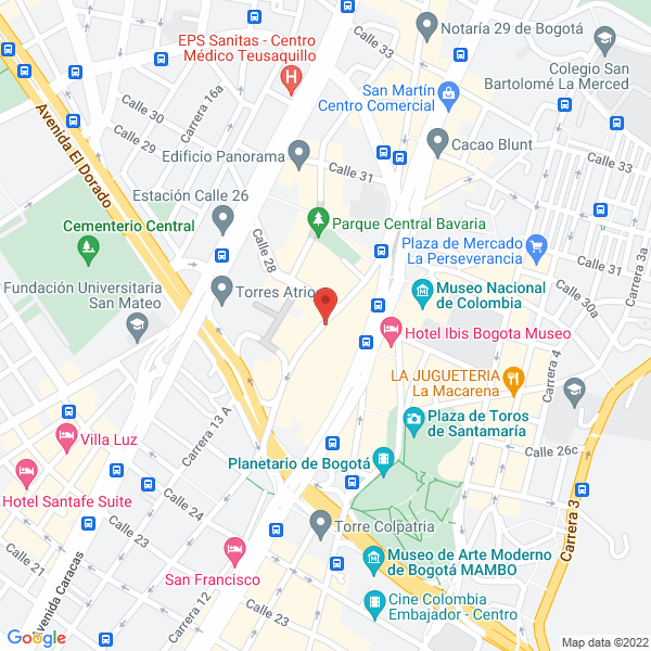 Mapa de Fodemcremil