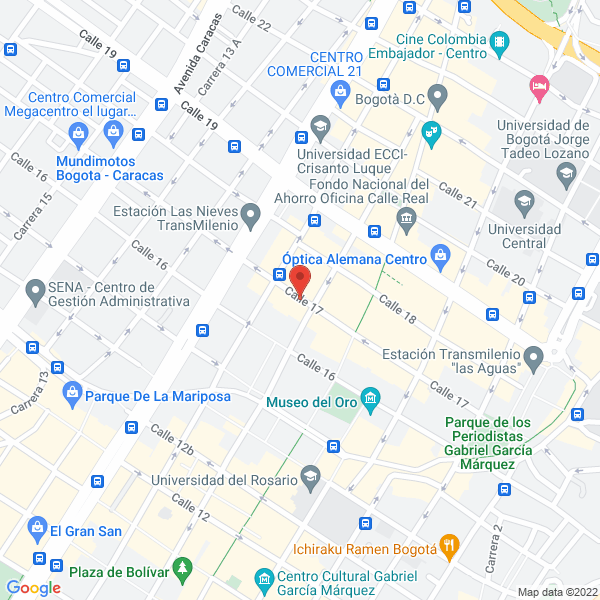 Mapa de Fonasbcol