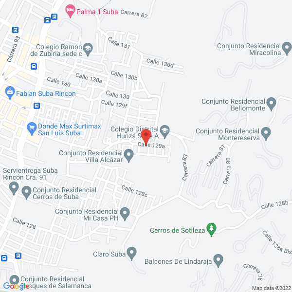 Mapa de Transfantastic S.A.S.