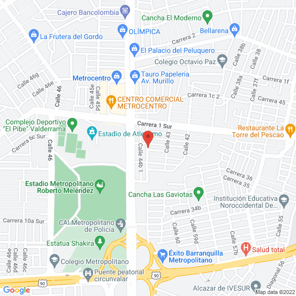 Map of Telefonía Tonos