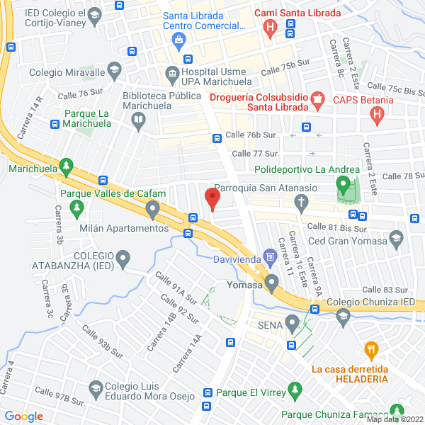 Mapa de Autolujos JM