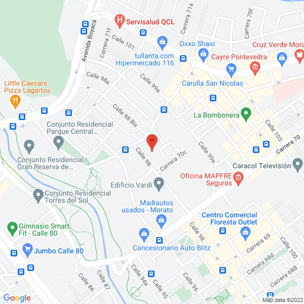 Mapa de Menta Fresca