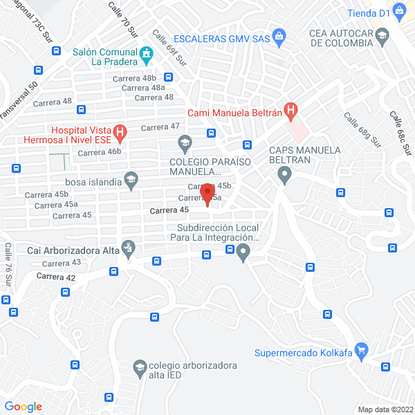 Mapa de Maderas Y Metal José Martínez