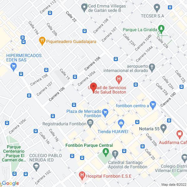 Mapa de Ferrepinturas El Cóndor