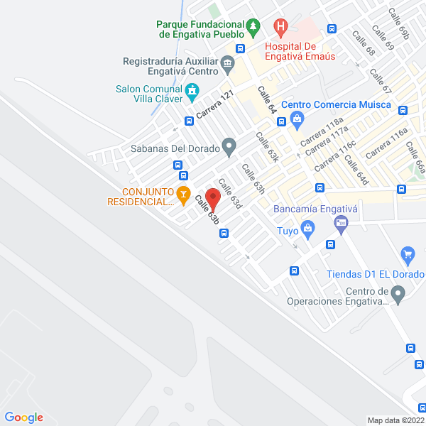 Mapa de Ferredepósito Lamar Dolisos