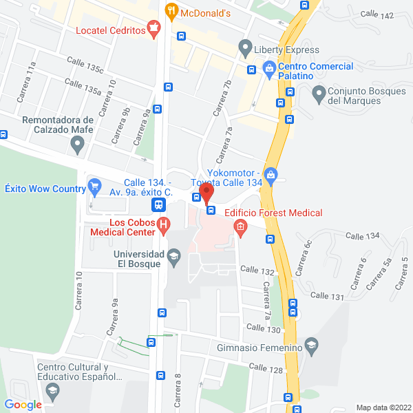 Mapa de Og Inversiones Médicas Y Comerciales S.A.S.
