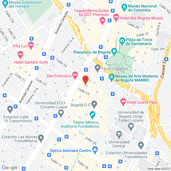 Mapa de Comestibles Yohana