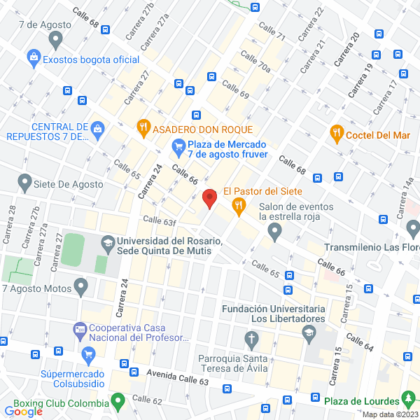 Mapa de Distribuidora De Aguacates Diego Marulanda
