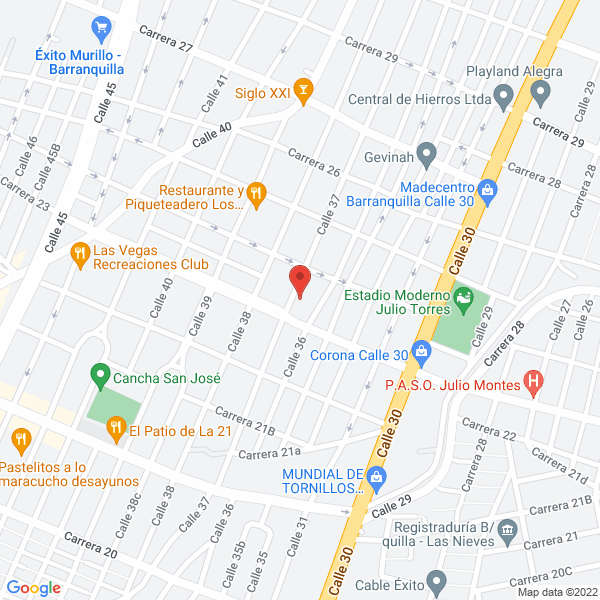 Map of Soluciones Seguras Y Montajes S.A.S.