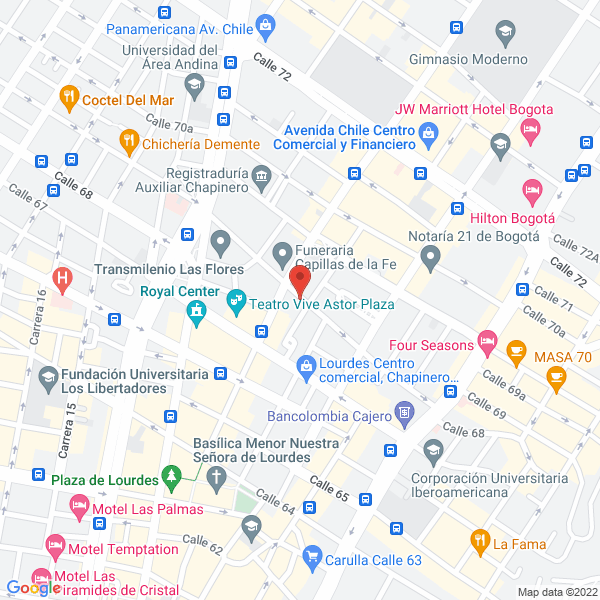 Mapa de Grupo Empresarial Jaramillo S.A.S.