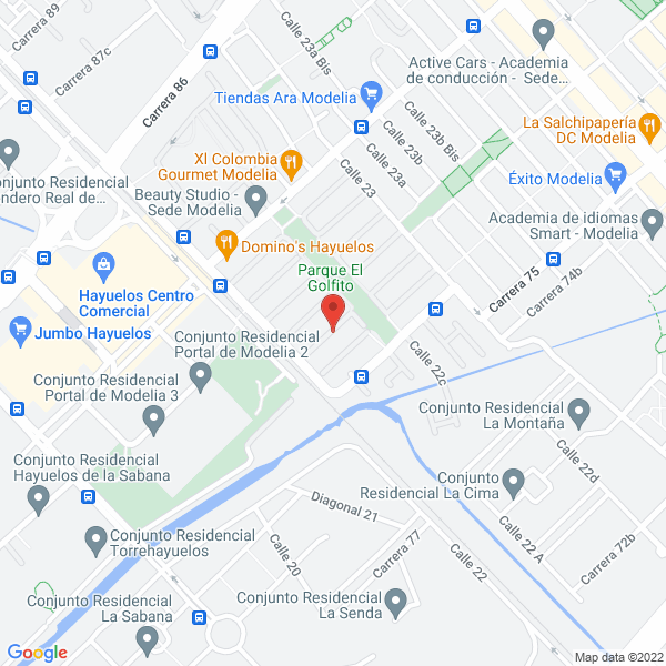 Mapa de Fundeexporganica