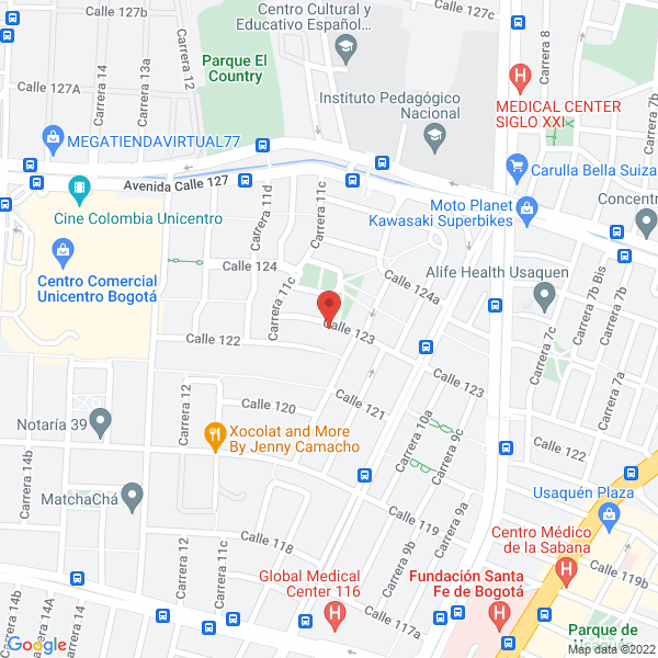 Mapa de Skinlab