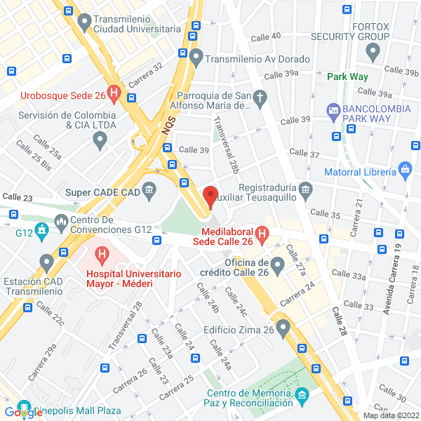 Mapa de Servicentro Esso 26