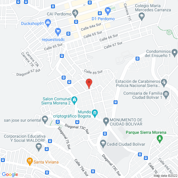 Mapa de Bar De Jesús