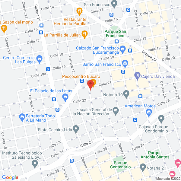 Map of Suppra Supelano Prada & Cía. S. En C. C.A.