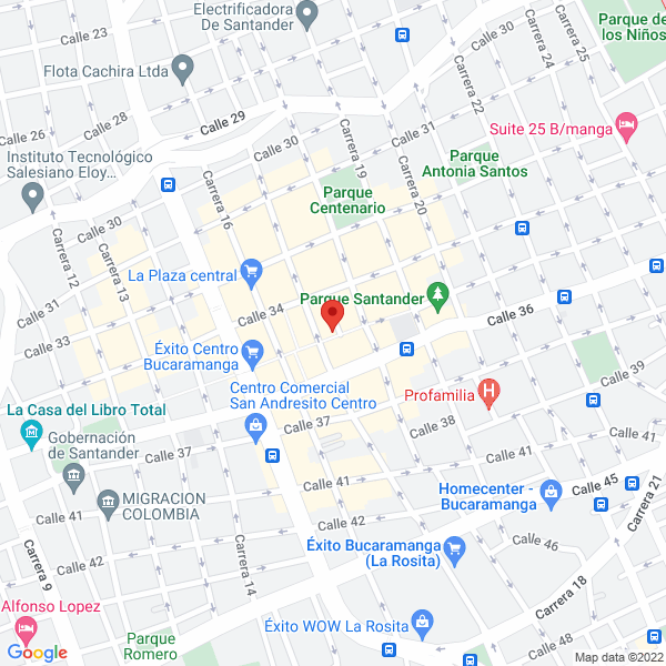 Map of G.F. Consultoria