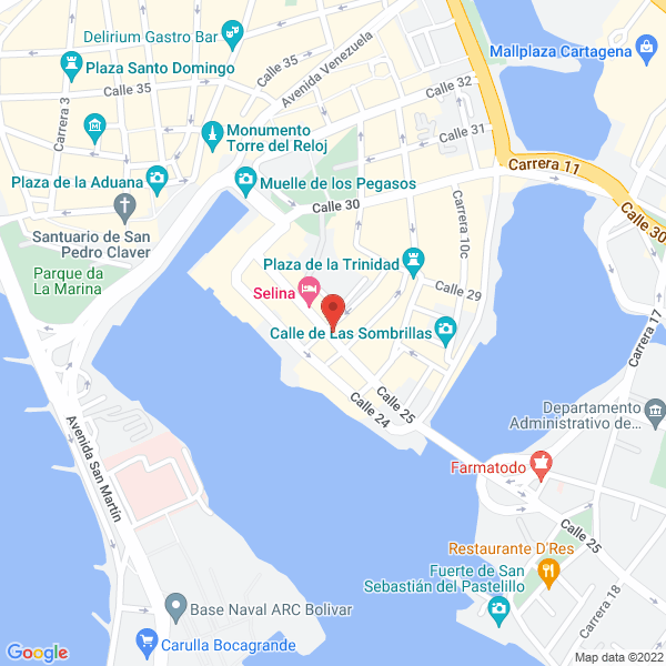 Map of Conjunto Residencial Terrazino