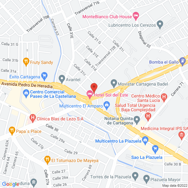 Map of Consorcio Vías Del Cabrero