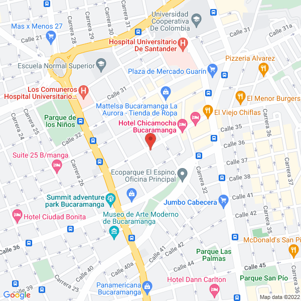 Map of Gestionar Constructores