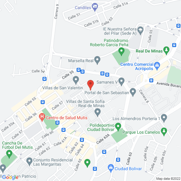 Map of L Y L Almuerzos Ejecutivos