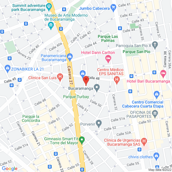 Map of Aguas & Aguas