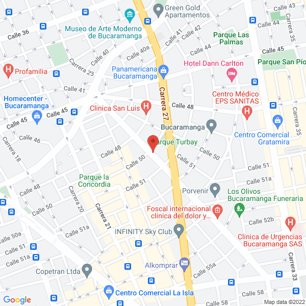Map of Miramontes Y Asociados S.A.S.