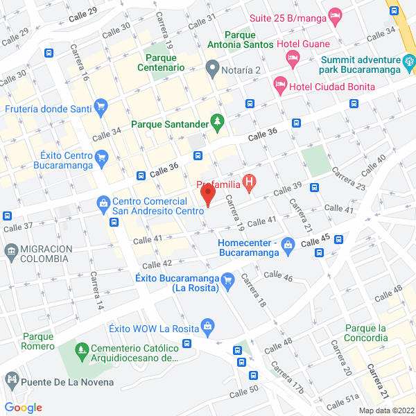 Map of G2 Ingeniería E Innovacion S.A.S.